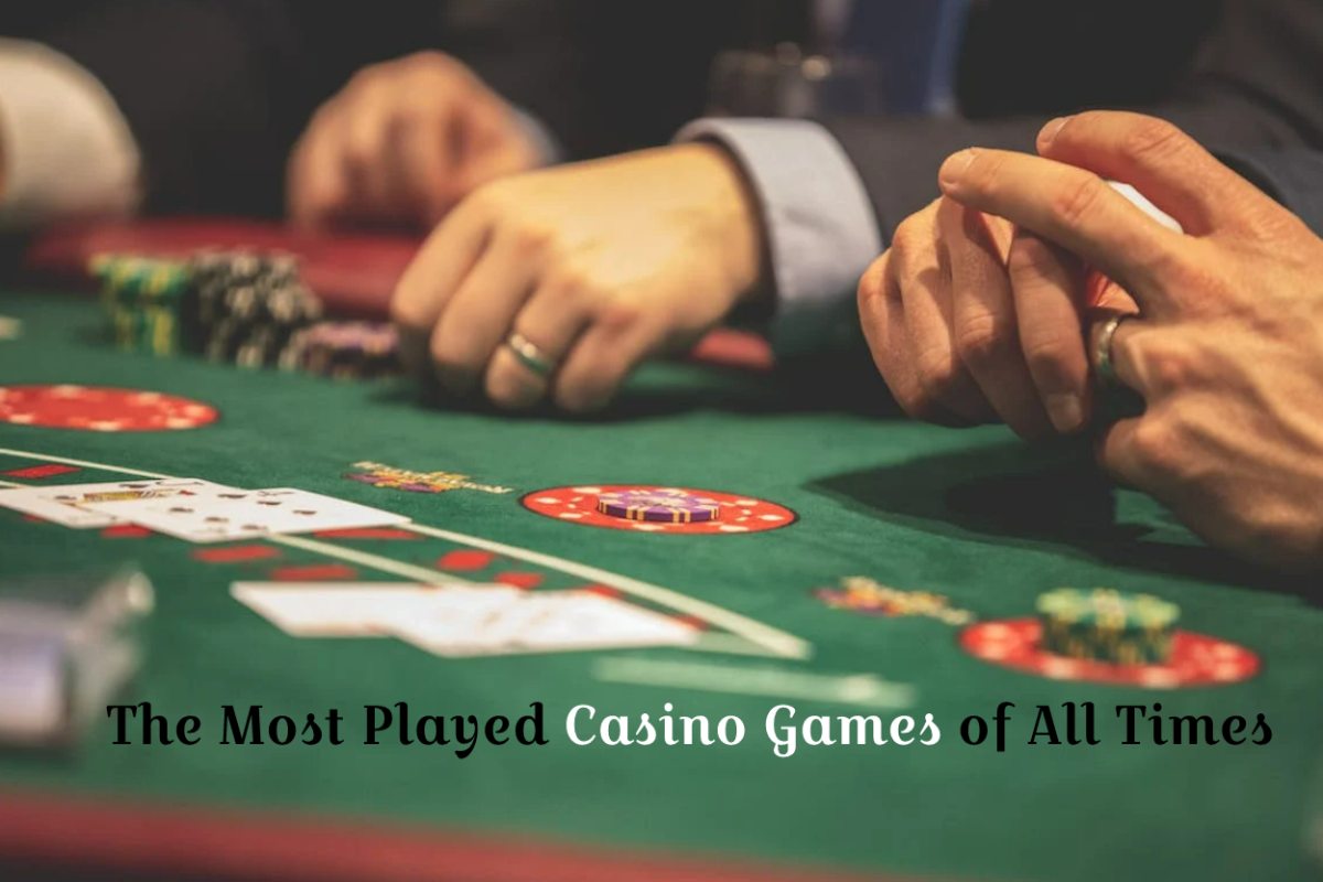 The Most Played Casino Games of All Times