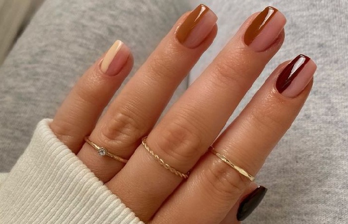Negative Space: Short Nail Trend