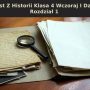 Test Z Historii Klasa 4 Wczoraj I Dziś Rozdział 1