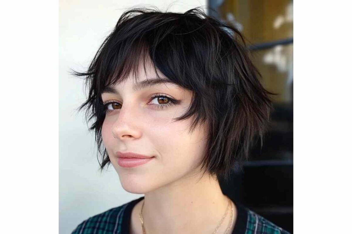 long and short shag haircuts