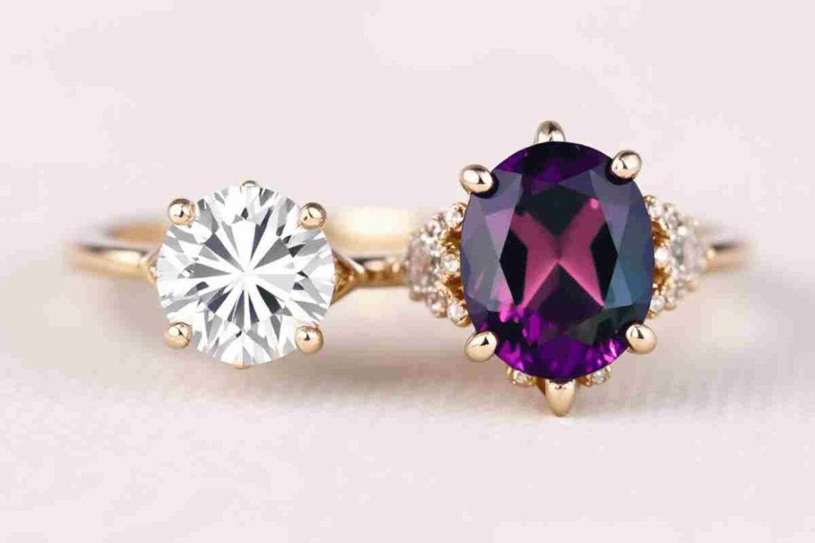 difference between a gemstone engagement ring