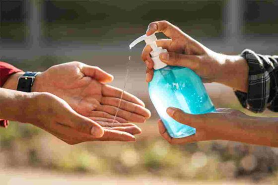 hand sanitizer