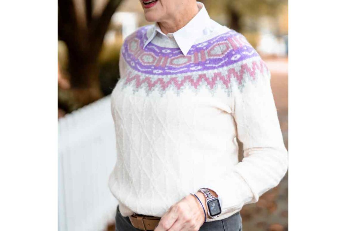 How to style vintage fair iIsle sweater