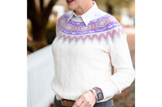 How to style vintage fair iIsle sweater