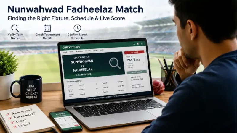 Nunwahwad Fadheelaz Match: Everything You Need to Know