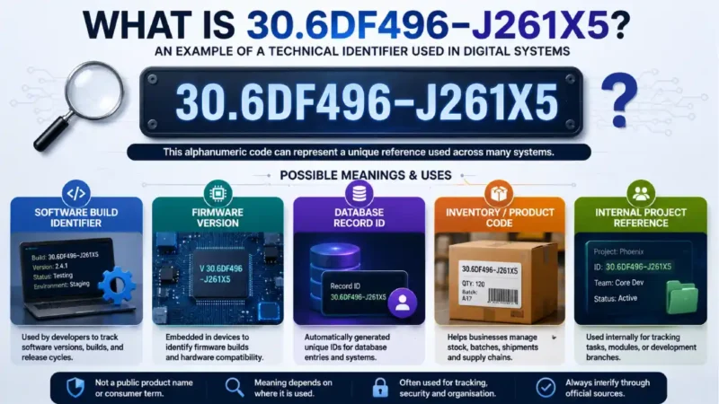 What Is 30.6df496–j261x5? Complete Guide to This Mysterious Identifier